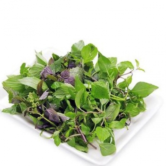 Rau thơm hỗn hợp tươi, an toàn VietGAP